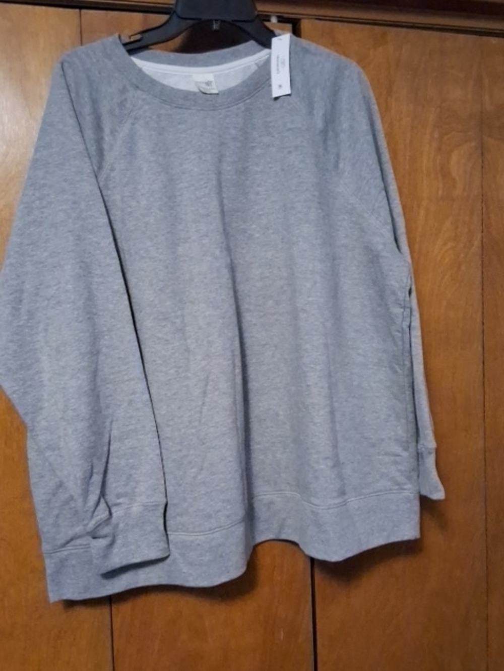 Terra & Sky Heather Gray Crewneck Sweatshirt